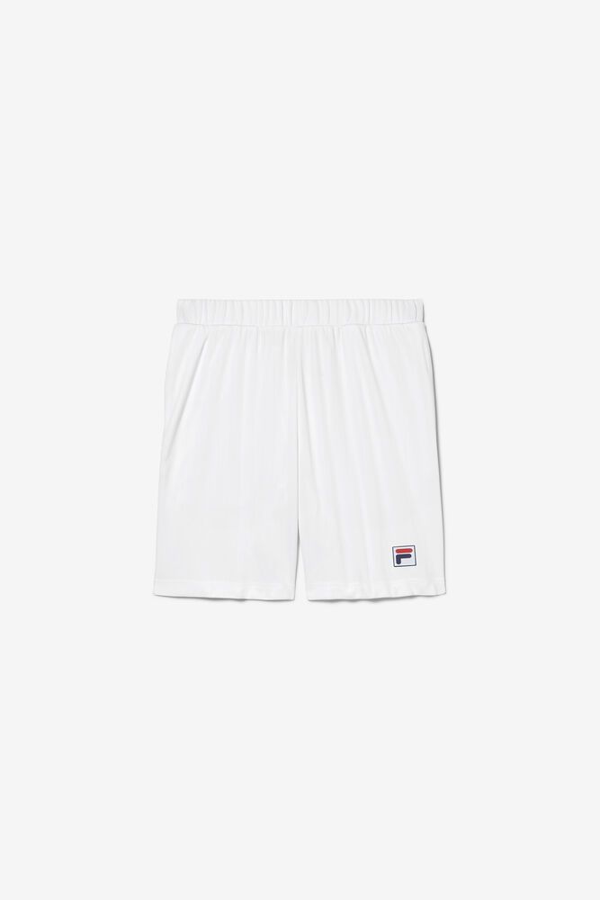 Fila Shorts Herre Hvide White Line IEU-214378